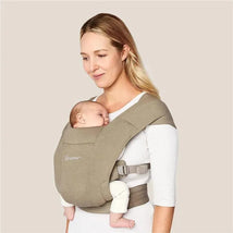 Ergobaby Embrace Newborn Baby Carrier, Soft Olive Image 1