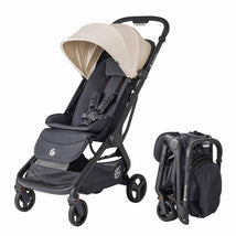 Ergobaby - Metro 3 All in One Compact Baby Stroller, Lightweight Travel Stroller, Natural Beige Image 1