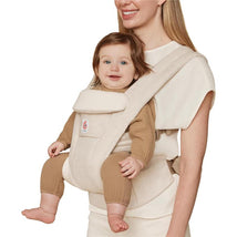 Ergobaby Omni Deluxe Baby Carrier for Newborn to Toddlers, Natural Linen Image 1