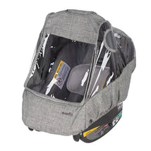 Evenflo Infant Carrier Weather Shield Gray Melange Image 1