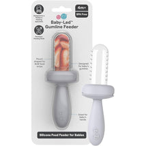 ezpz Baby Led Gumline Feeder Straight Pack - Pewter Image 1