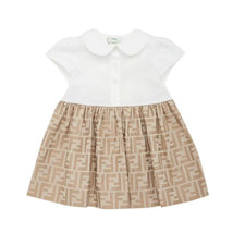 Fendi Baby - Baby Girl Short Sleeve Dress Buttons Down Image 1