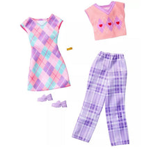 Fisher Price - Barbie Fashion Argyle Outfit - 2pk Image 1
