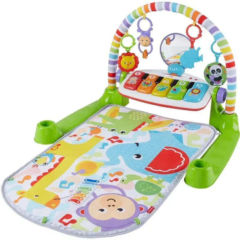 fisher price deluxe umbrella stroller Fisher Price - Deluxe Kick & Play Removable Baby Piano Gym