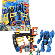 Fisher Price - ?Imaginext DC Super Friends Batman Playset, Robo Command Center with Batman & Robin Figures Image 1