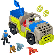 Fisher Price - Imaginext Jurassic World Track & Transport Dino Truck Image 1