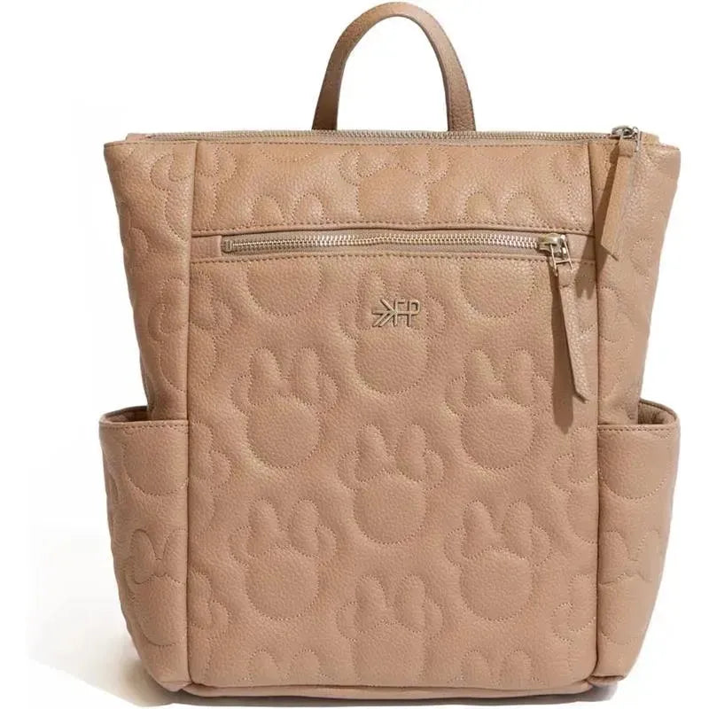 freshly picked mini backpack Toffee Classic Diaper Bag II Fits water bottles with a diameter of up to 2.8 inches Freshly Picked Mini Classic Backpack