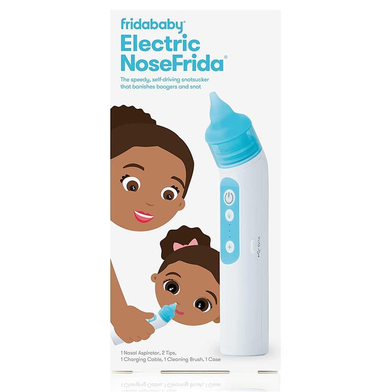 Frida Baby NoseFrida SnotSucker Nasal Aspirator for Baby, Baby Nose Sucker  with 24 Extra Hygiene Filters
