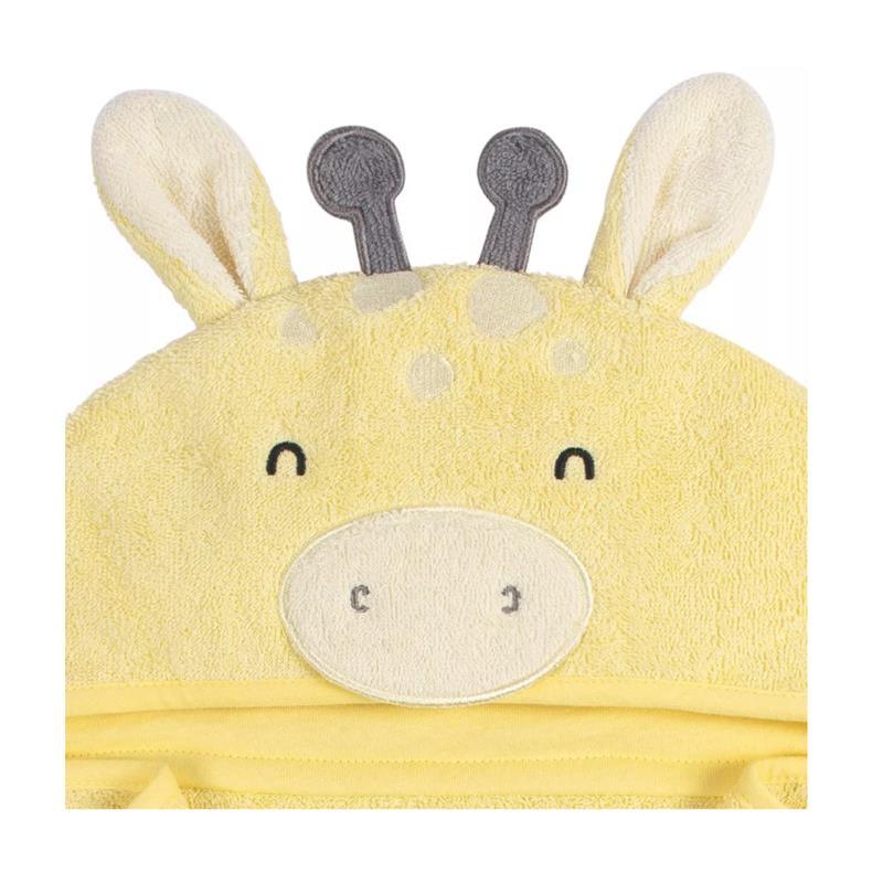 Gerber - Baby Hooded Bath Towel & Washcloths, Giraffe Image 4