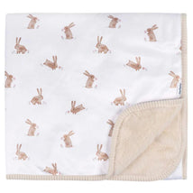 Gerber Bedding - 1Pk 2Ply Plush Blanket, Bunny Image 1