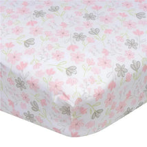 Gerber Bedding - 1Pk Fitted Baby Crib Sheet - Girl Mommy & me Image 1