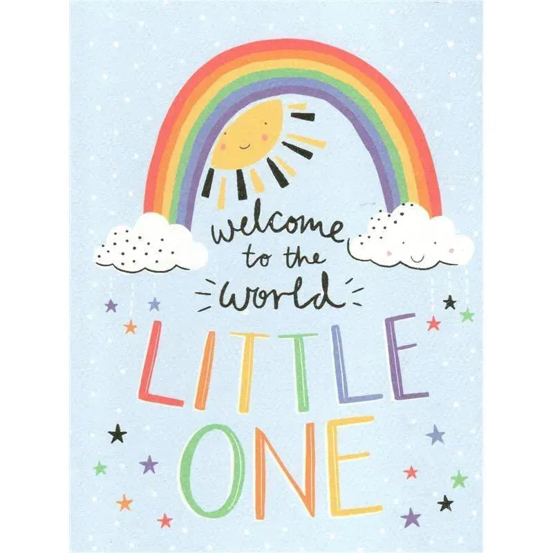 Gina B Designs Welcome to the World Little One New Baby Greeting Car