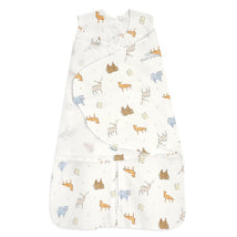 HALO SleepSack Swaddle 100% Cotton 1.5 TOG - Forest Friends Image 1