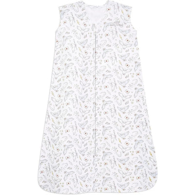 HALO SleepSack wearable blanket in cotton features a Harry Potter-themed pattern with owls and stars, size Medium.