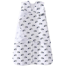 HALO SleepSack Swaddle 100% Cotton 1.5 TOG - Navy Hedgehog, Small Image 1