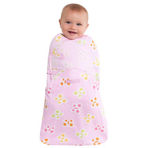 Halo SwaddleSure Adjustable Swaddling Pouch, Pink Butterfly Dot Image 1