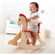 Hape - Rock and Ride Kid's Wooden Rocking Horse Image 2