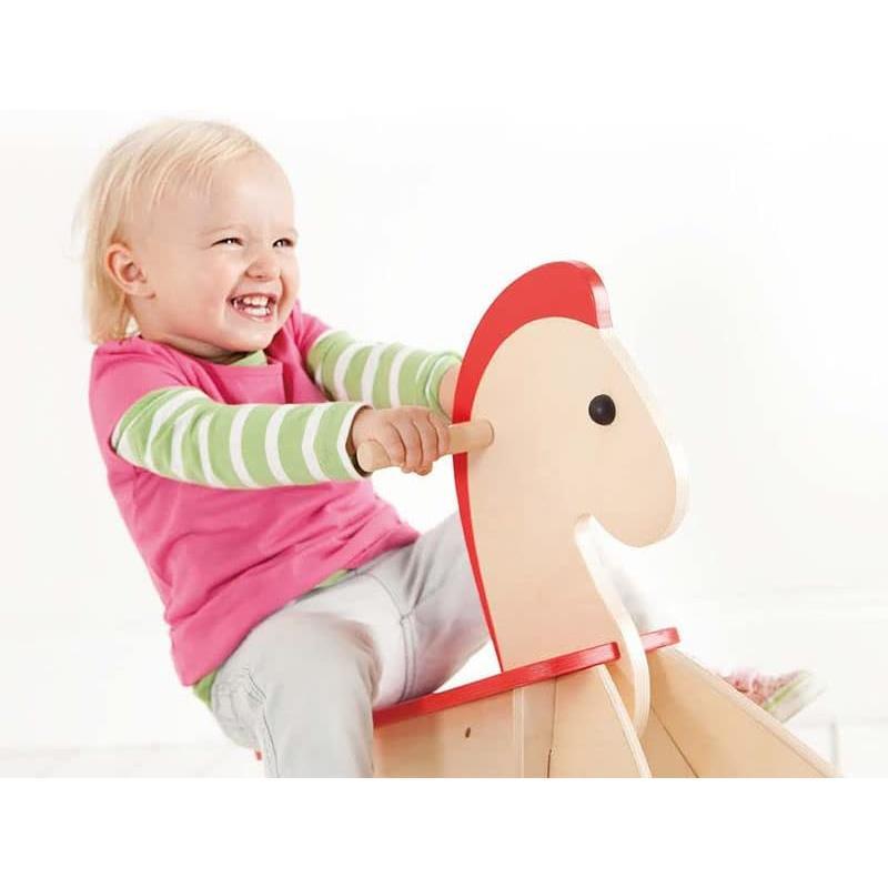 Hape - Rock and Ride Kid's Wooden Rocking Horse Image 3