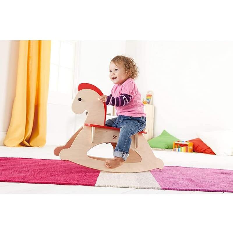 Hape - Rock and Ride Kid's Wooden Rocking Horse Image 4