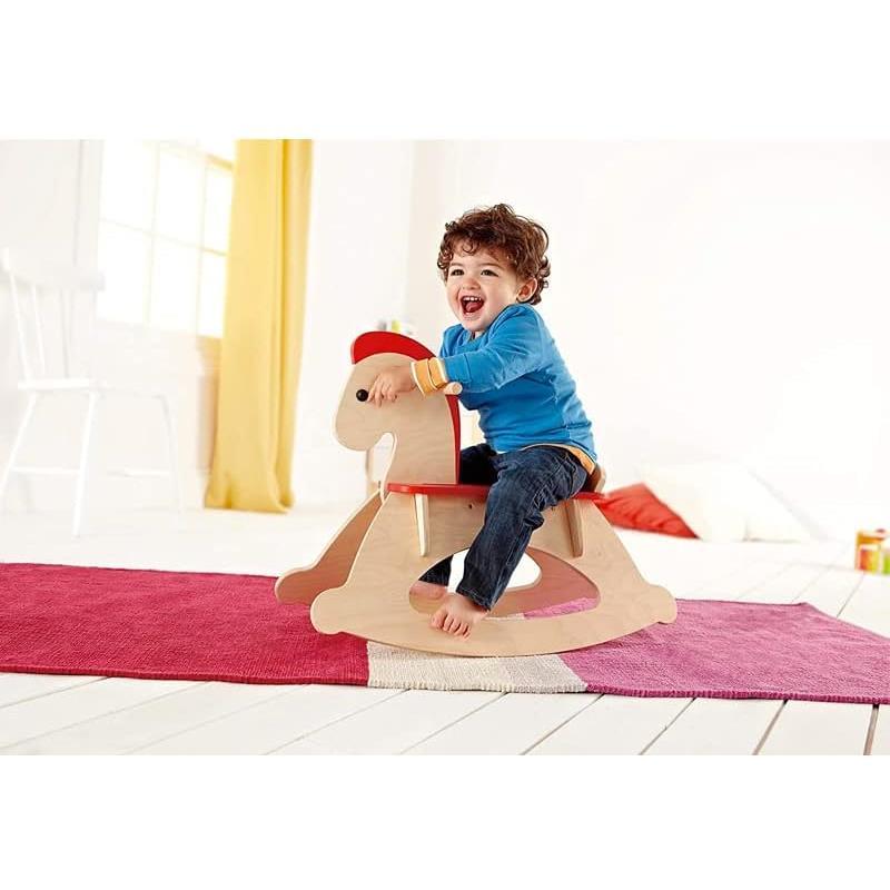 Hape - Rock and Ride Kid's Wooden Rocking Horse Image 5