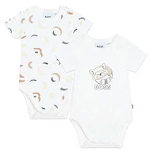 Hugo Boss Baby - 2Pk Baby Onesies, White Image 1