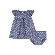 Hugo Boss Baby - Girl Dress & Bloomer, Blue Image 1