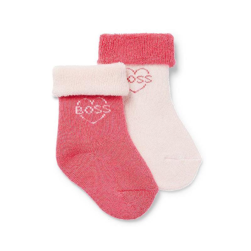 Elegance Bevidst Ciro Hugo Boss Baby - Girls Socks, Pink Pale