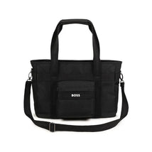 Hugo Boss Baby - Logo Applique Changing Bag Black Image 1