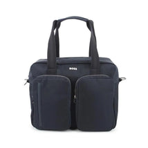 Hugo Boss Baby - Logo Applique Changing Diaper Bag Navy Image 1