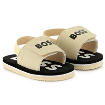 Hugo Boss Baby - Sandals Beige With Boss Logo Image 1