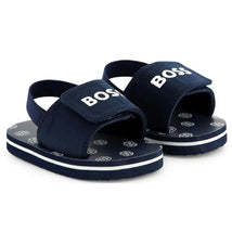 Hugo Boss Baby - Sandals Navy With Boss Logo Image 1