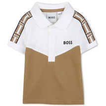 Hugo Boss Baby - Short Sleeve Polo Beige Image 1