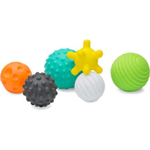 Infantino Textured Multi Ball Set, Multicolor Image 1