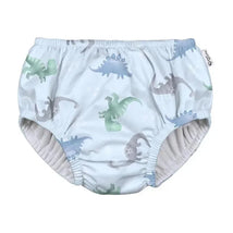 Iplay - Eco Pull-Up Swim Diaper, Light Blue Dinos Image 1