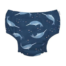 Iplay - Eco Snap Swim Diaper, Navy Narwhal Image 1