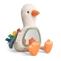 Itzy Ritzy Sensory Tummy Time Mirror - Gracie the Goose Image 1