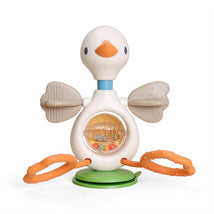 Itzy Ritzy Twist & Bop High Chair Sensory Activity Toy - Goose Image 1