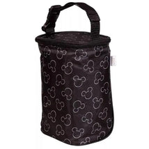 J.L. Childress - Disney Twocool Double Bottle Cooler with ice pack, Mickey Black Image 1