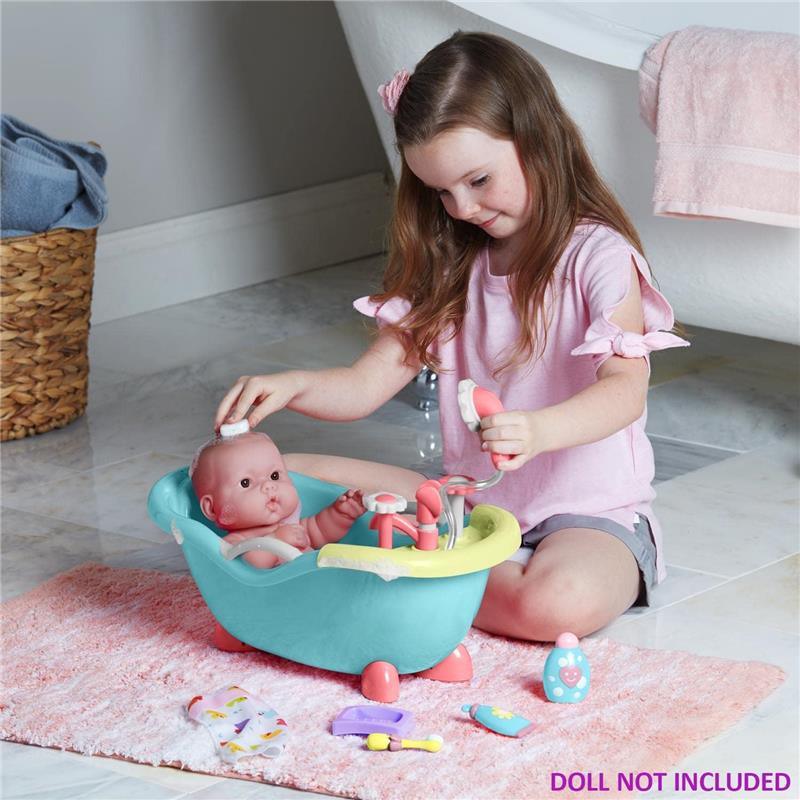 JC Toys - Baby Doll Real Working Bath Set, Ages 2+ Image 4