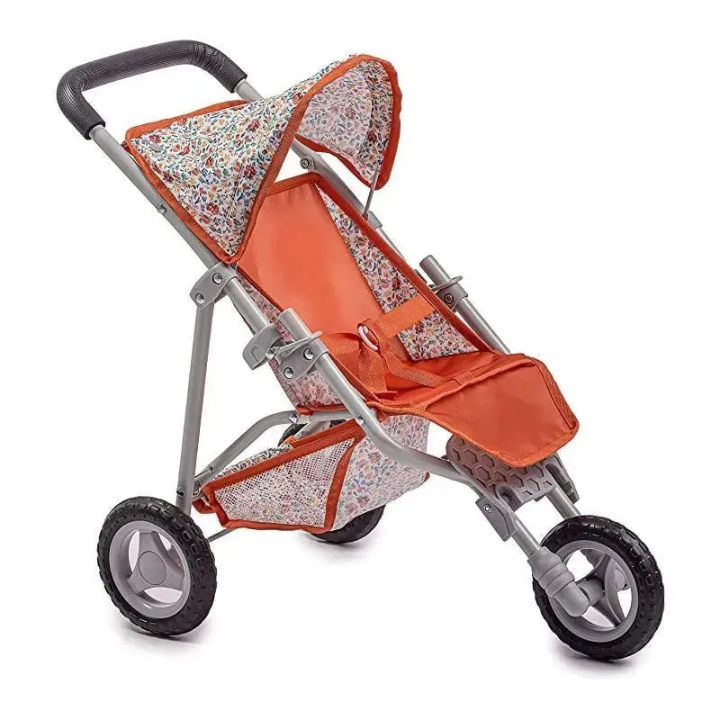 red jogging stroller Berenguer Boutique