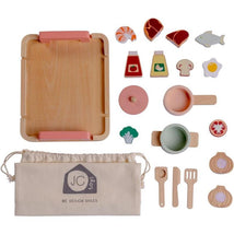JC Toys - Real Wood 16 Piece Kitchen Chef Set, Parfait Collection, Ages 3+, Twiggly Toys  Image 2
