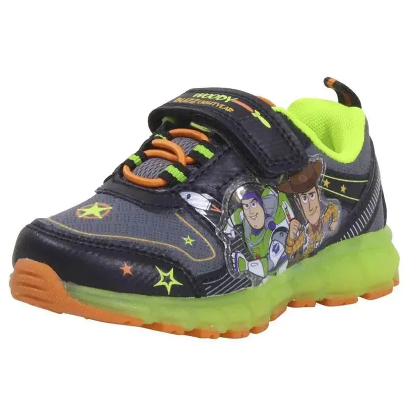 Josmo Boys Toy Story Sneakers, Black/Green/Orange