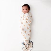 Kyte Baby Swaddle Blanket In Teddy Bear, Infant Image 1