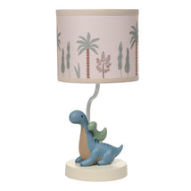 Lambs & Ivy - Dino-Might Custom Designed 3D Dinosaur Nursery Lamp with Shade Image 1