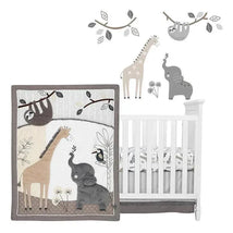 Lambs & Ivy - Jungle Animals 4Pc Baby Bedding Set Image 1