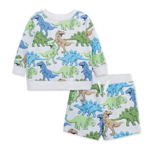 Little Me - 2Pk Baby Boy Dino Active Set Image 1