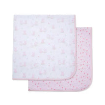 Little Me - 2Pk Cuddly Receiving Blankets Image 1