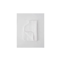 Little Unicorn Cotton Muslin Burp Cloth - White Image 1