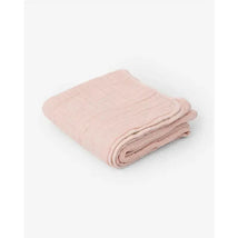 Little Unicorn Cotton Muslin Quilt Rose Petal Image 1