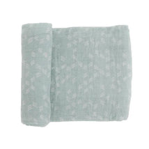 Little Unicorn - Cotton Muslin Swaddle Single, Misty Field Image 1